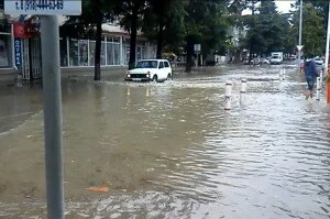 Наводнение в Туапсе и и туапсинском районе